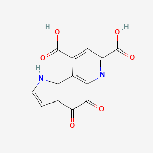 4,5-Dioxo-4,5-dihydro-1H-pyrrolo[2,3-f]quinoline-7,9-dicarboxylic acid