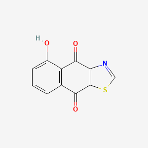 5-Hydroxynaphtho[2,3-d][1,3]thiazole-4,9-dione