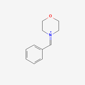 Morpholinium, 4-(phenylmethylene)-