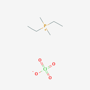 Diethyl(dimethyl)phosphanium perchlorate