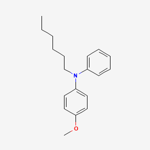 N-Hexyl-4-methoxy-N-phenylaniline