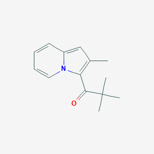 2,2-Dimethyl-1-(2-methylindolizin-3-yl)propan-1-one