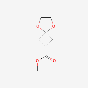 B1430145 Methyl 5,8-dioxaspiro[3.4]octane-2-carboxylate CAS No. 1037175-81-7
