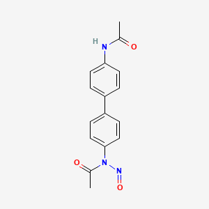 N-(4'-Acetamido[1,1'-biphenyl]-4-yl)-N-nitrosoacetamide