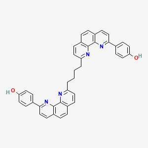 4,4'-[Butane-1,4-diyldi(1,10-phenanthrolin-2-yl-9-ylidene)]di(cyclohexa-2,5-dien-1-one)