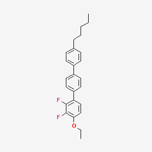 1-Ethoxy-2,3-difluoro-4-[4-(4-pentylphenyl)phenyl]benzene