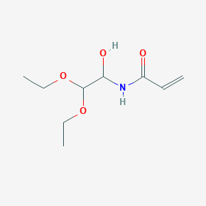 N-(2,2-Diethoxy-1-hydroxyethyl)prop-2-enamide