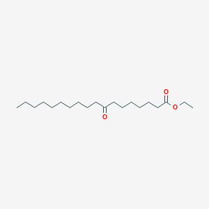 molecular formula C20H38O3 B14301593 Ethyl 8-oxooctadecanoate CAS No. 114927-87-6