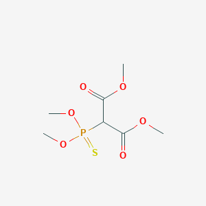 molecular formula C7H13O6PS B14301698 Dimethyl (dimethoxyphosphorothioyl)propanedioate CAS No. 112548-54-6