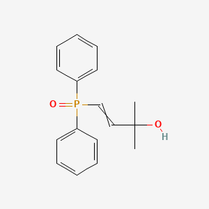 4-(Diphenylphosphoryl)-2-methylbut-3-en-2-ol