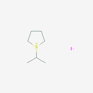 molecular formula C7H15IS B14301728 1-(Propan-2-yl)thiolan-1-ium iodide CAS No. 114067-71-9