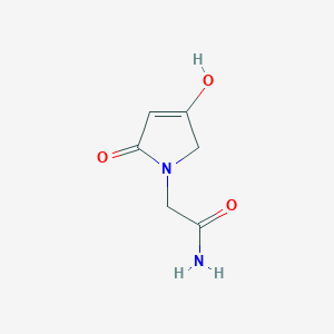 2-(4-Hydroxy-2-oxo-2,5-dihydro-1H-pyrrol-1-yl)acetamide