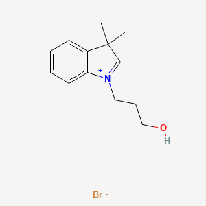 1-(3-Hydroxypropyl)-2,3,3-trimethyl-3H-indol-1-ium bromide