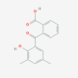 2-(2-Hydroxy-3,5-dimethylbenzoyl)benzoic acid