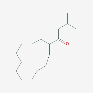 1-Cyclododecyl-3-methylbutan-1-one