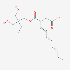 3-{[2,2-Bis(hydroxymethyl)butoxy]carbonyl}undec-4-enoate