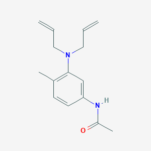 N-{3-[Di(prop-2-en-1-yl)amino]-4-methylphenyl}acetamide