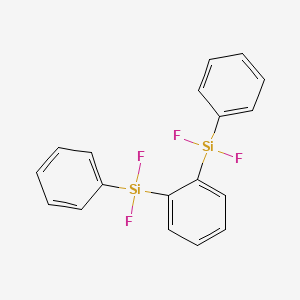 (1,2-Phenylene)bis[difluoro(phenyl)silane]