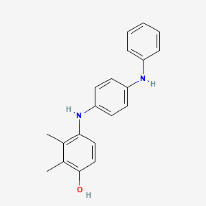 4-(4-Anilinoanilino)-2,3-dimethylphenol