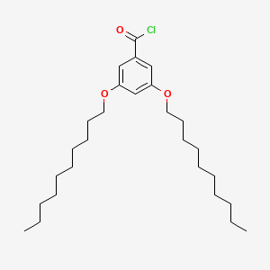 molecular formula C27H45ClO3 B14302021 3,5-Bis(decyloxy)benzoyl chloride CAS No. 122060-82-6