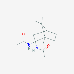 N,N'-(1,7,7-Trimethylbicyclo[2.2.1]heptane-2,2-diyl)diacetamide