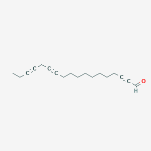 Octadeca-2,12,15-triynal