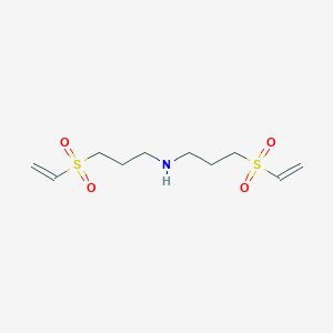 3-(Ethenesulfonyl)-N-[3-(ethenesulfonyl)propyl]propan-1-amine