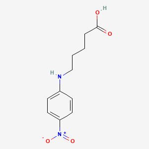 Pentanoic acid, 5-[(4-nitrophenyl)amino]-