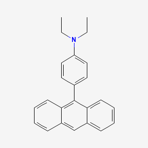 4-(Anthracen-9-YL)-N,N-diethylaniline