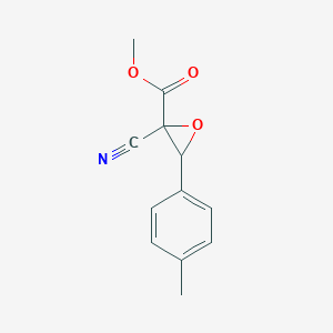 Methyl 2-cyano-3-(4-methylphenyl)oxirane-2-carboxylate