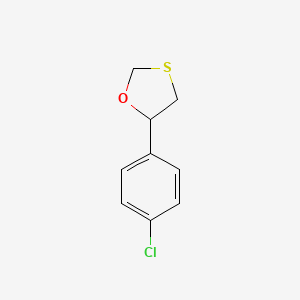 5-(4-Chlorophenyl)-1,3-oxathiolane