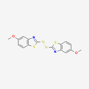 2,2'-(Ditellane-1,2-diyl)bis(5-methoxy-1,3-benzothiazole)