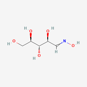 molecular formula C5H11NO5 B1430224 D-Ribose, oxime (9CI) CAS No. 6272-50-0