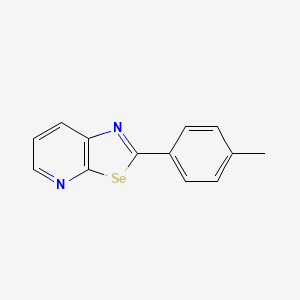 2-(4-Methylphenyl)[1,3]selenazolo[5,4-b]pyridine