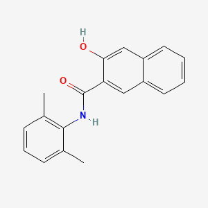 molecular formula C19H17NO2 B1430226 N-(2,6-二甲基苯基)-3-羟基萘-2-甲酰胺 CAS No. 92886-99-2