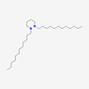 1,2-Didodecylhexahydropyridazine