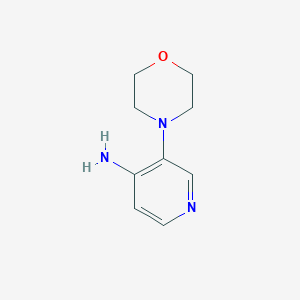 molecular formula C9H13N3O B1430246 3-Morpholinopyridin-4-amine CAS No. 144864-28-8