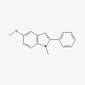 5-Methoxy-1-methyl-2-phenyl-1H-indole