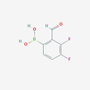 (3,4-Difluoro-2-formylphenyl)boronic acid