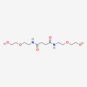 N~1~,N~4~-Bis[2-(2-hydroxyethoxy)ethyl]butanediamide