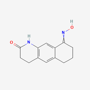 9-(Hydroxyimino)-3,4,6,7,8,9-hexahydrobenzo[g]quinolin-2(1H)-one