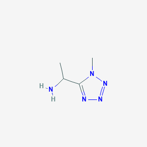 1-(1-methyl-1H-1,2,3,4-tetrazol-5-yl)ethan-1-amine