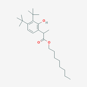 Octyl 2-(3,4-DI-tert-butyl-2-hydroxyphenyl)propanoate