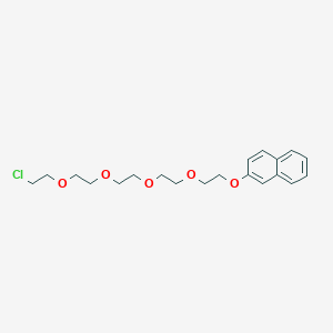 1-Chloro-14-[(naphthalen-2-yl)oxy]-3,6,9,12-tetraoxatetradecane