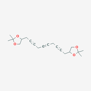 4,4'-(Deca-2,5,8-triyne-1,10-diyl)bis(2,2-dimethyl-1,3-dioxolane)