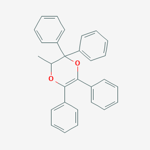 3-Methyl-2,2,5,6-tetraphenyl-2,3-dihydro-1,4-dioxine