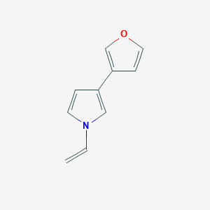 1-Ethenyl-3-(furan-3-yl)-1H-pyrrole