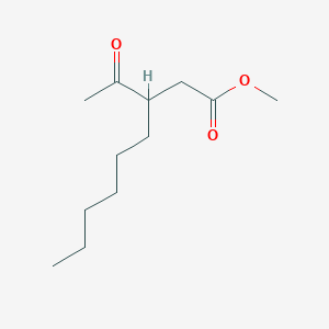 Methyl 3-acetylnonanoate