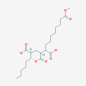 18-Methoxy-18-oxooctadecane-7,9,10-tricarboxylate