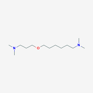 6-[3-(Dimethylamino)propoxy]-N,N-dimethylhexan-1-amine